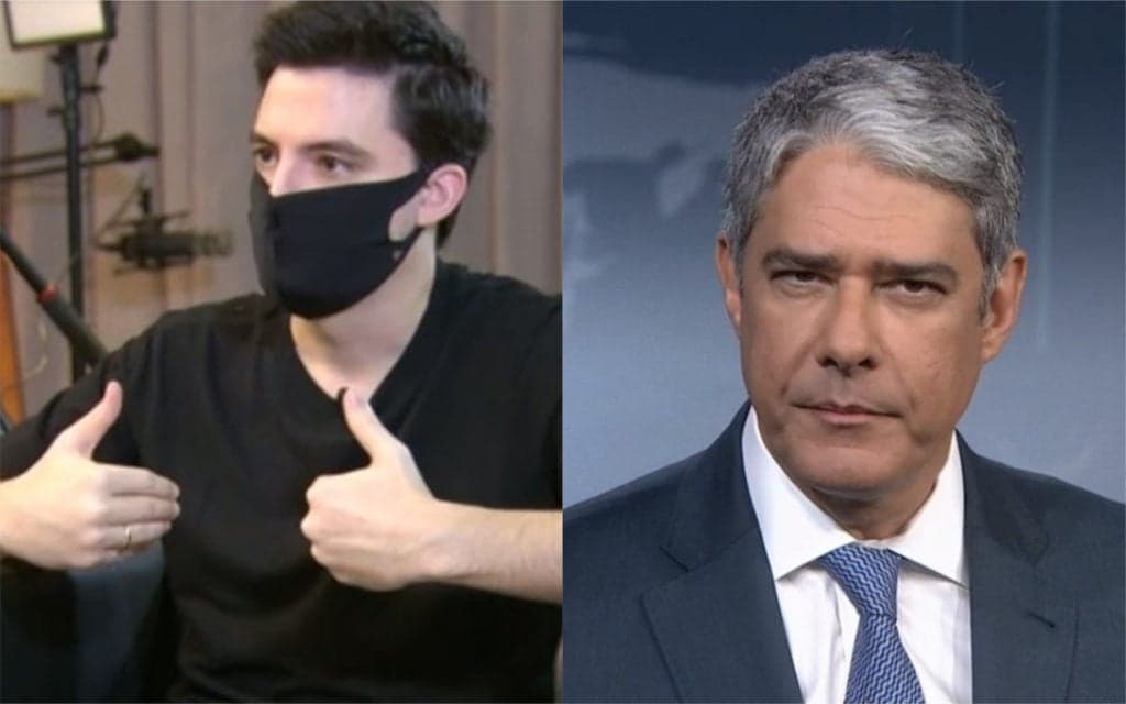 Felipe Neto, ao vivo no JN, assume risco de morte, sofre ameaças e deixa Brasil comovido com ataques: "Nunca imaginei"