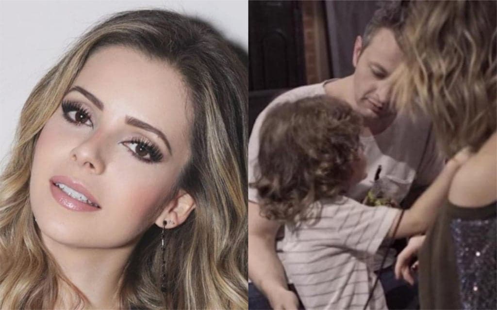 Sandy, após tropa de choque para esconder filho, vê Globo divulgar rosto da criança em programa: "Vazou"