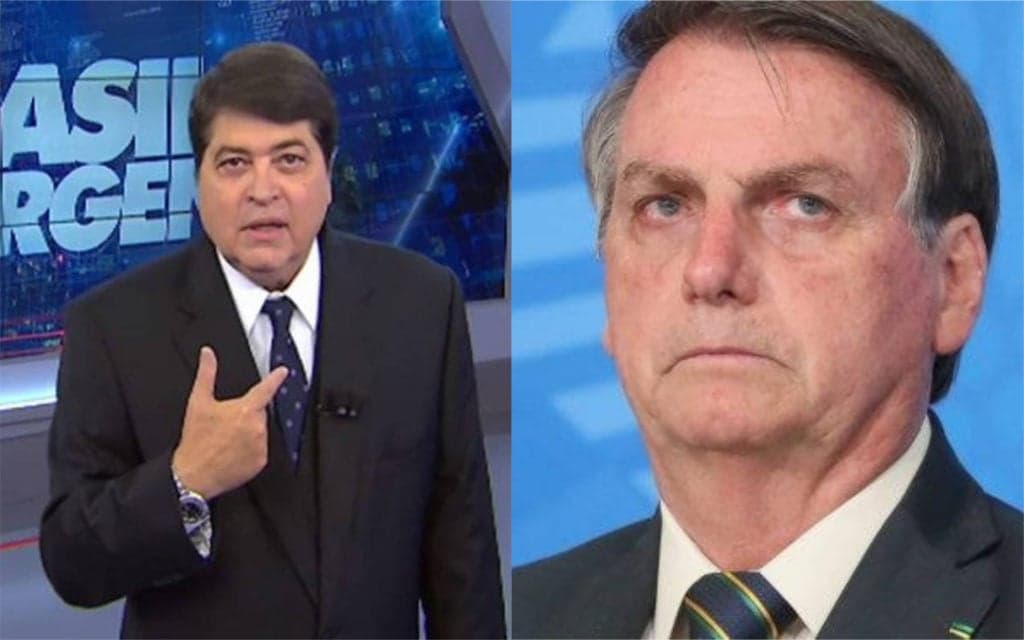 Datena, após perder a paciência ao vivo e expor podres, coloca Bolsonaro contra a parede e detona: “Meter o pau”
