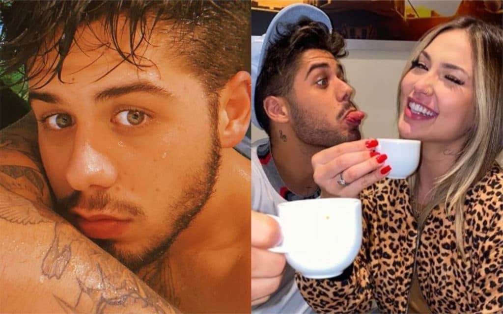 Zé Felipe troca alianças com novo amor e assume: "Que Deus abençoe"