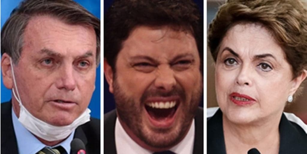 Danilo Gentili é massacrado após fazer piada com doença de Bolsonaro e Dilma Rousseff acaba sendo envolvida