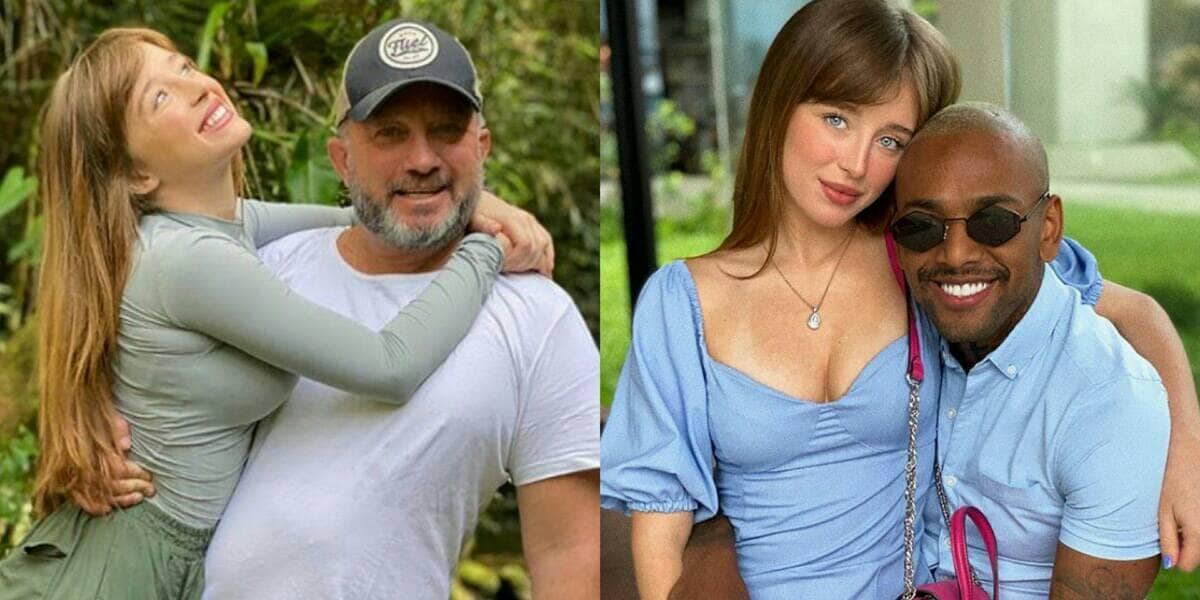 Nego do Borel teve uma trégua com seus sogros, pai de Duda Reis. (Foto: Montagem/Reprodução)