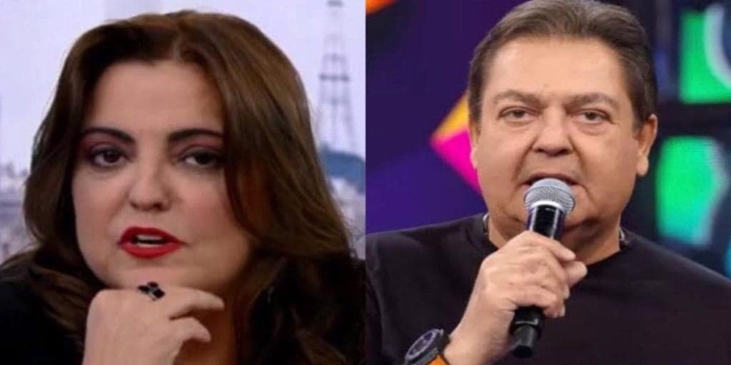 Fabíola Reipert, ao vivo na Record, expõe história bombástica de Faustão com pai e entrega tudo: “Olha como ele é”