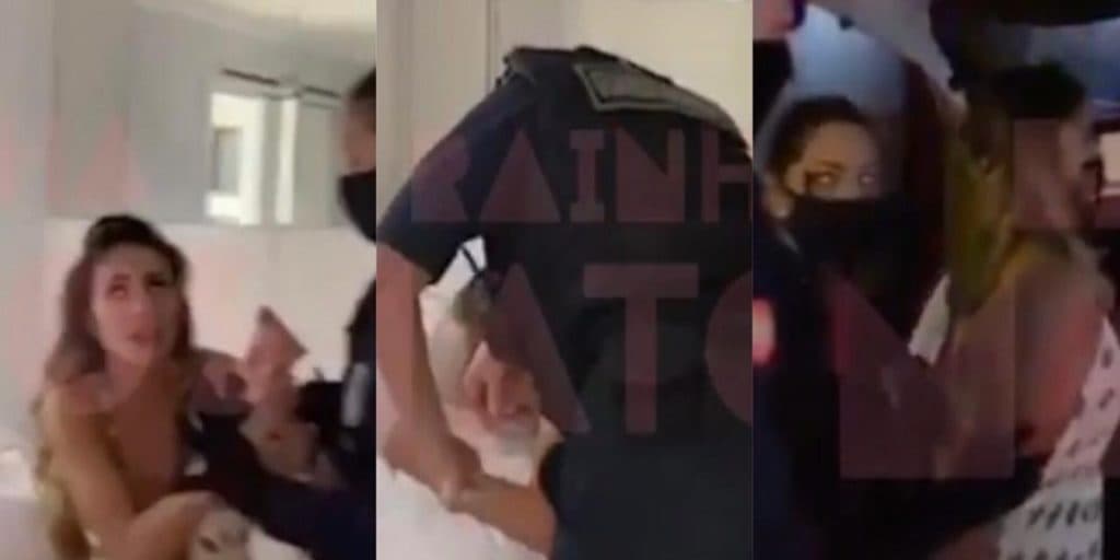 Dançarina do Faustão, após ter casa invadida, ser algemada e presa, tem vídeo chocante divulgado: “Inadmissível”