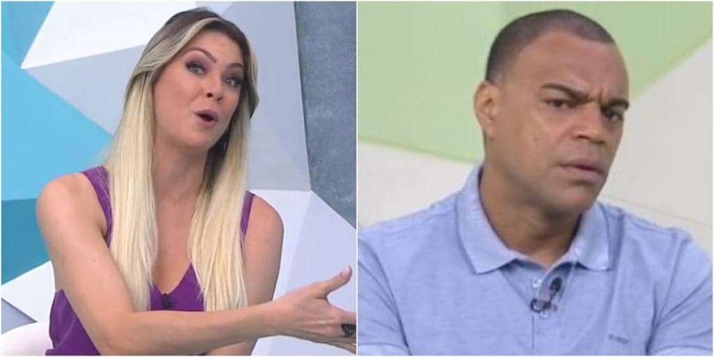 Renata Fan, após ter relação exposta com Denílson, não se controla e faz crítica ao vivo no Jogo Aberto: “Tudo bem pensado”