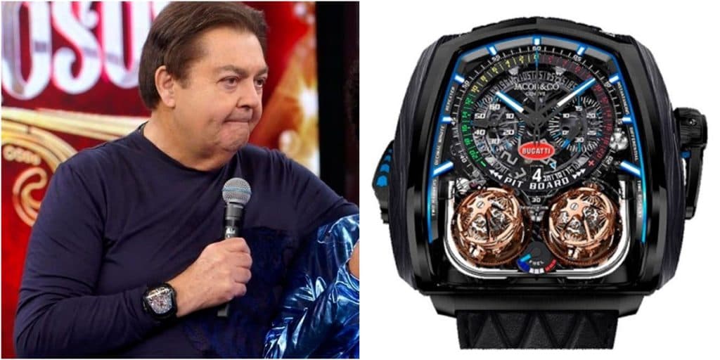 Faustão ostenta relógio de luxo, valor é exposto e deixa todos assustados