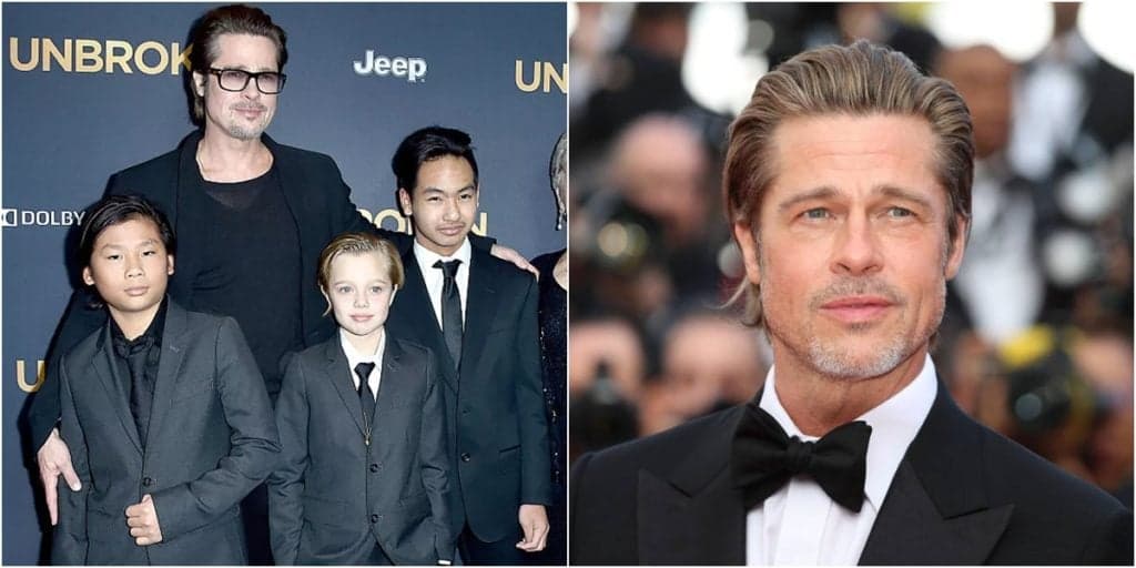 Brad Pitt, após término com Angelina Jolie, abandona filhos: “Relação não existe”