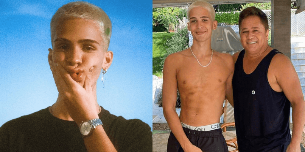 João Guilherme, filho de Leonardo, tira camisa, fica só de moletom e gera comoção absurda com imagem: "Mal sabíamos"
