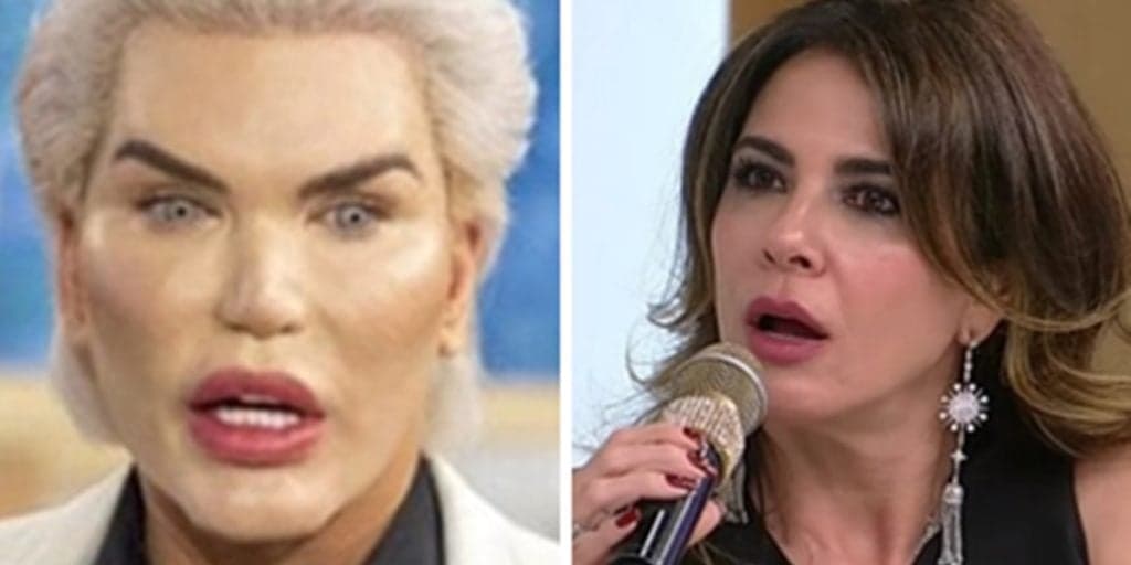 Ken Humano, após 72 cirurgias, faz transição, se transforma em mulher e expõe resultado chocante a Luciana Gimenez