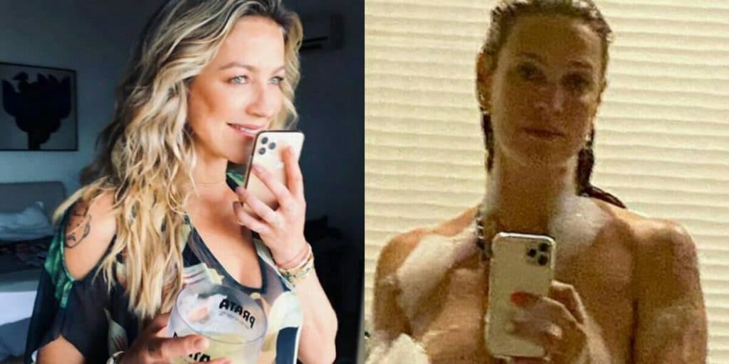 Ousada! Aos 43, Luana Piovani aparece completamente nua e mostra intimidade: "A todo vapor"