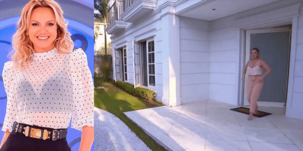 Entramos na mansão de Eliana com teto de vidro, piscina gigantesca, várias salas e muito luxo: "32 milhões"