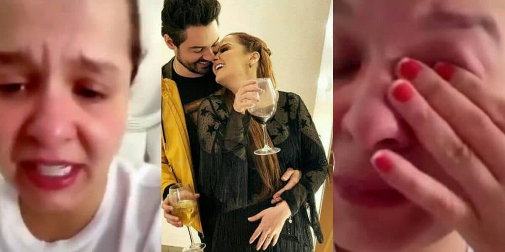 Em live, Maiara surge aos prantos após término com Fernando Zor e culpa ataques: "Machuca"