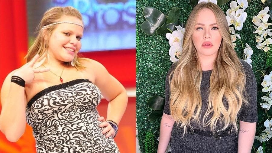 Paulinha Leite, em Antes e Depois (Foto: Reprodução)