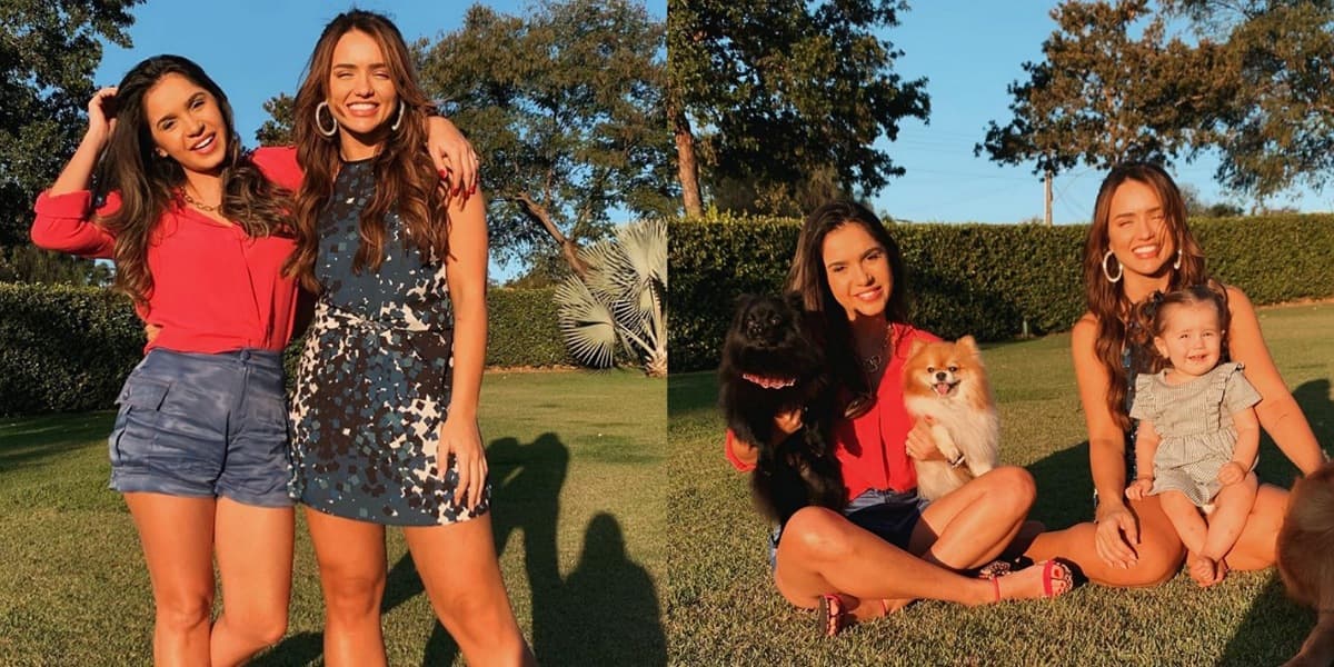 Rafa Kalimann e Gizelly Bicalho se reencontram após reality show (Foto: Reprodução/Instagram)