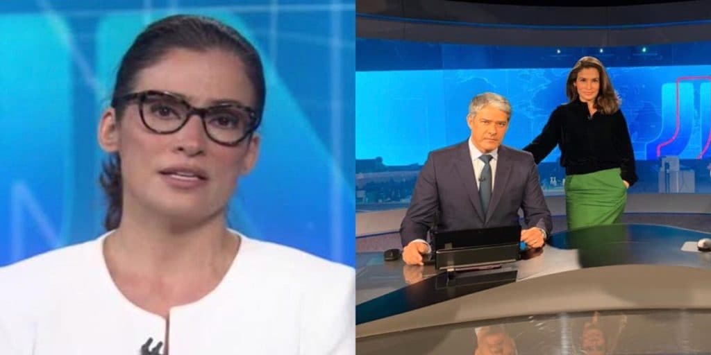 Renata Vasconcellos, depois de Bonner ser escorraçado no JN, vê informação confidencial vazar a milhões