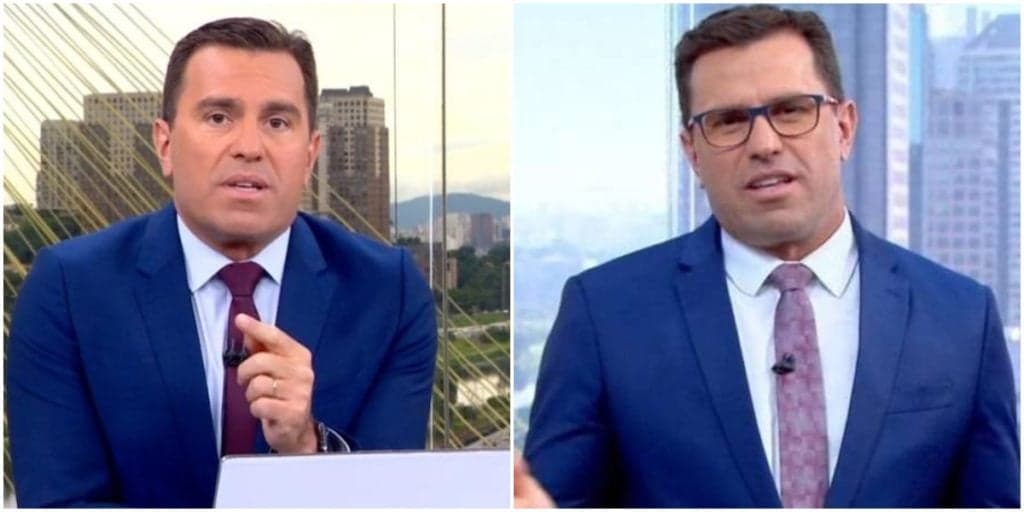 Rodrigo Bocardi é chamado de burro, entra em discussão ao vivo, não deixa barato e detona: “Acho que já deu”