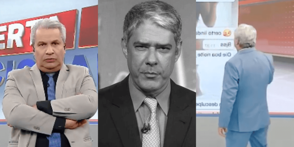 Sikêra Jr. rival confesso de Bonner, quebra o pau ao vivo e mensagem chocante é recebida "Meteu o pau em mim"
