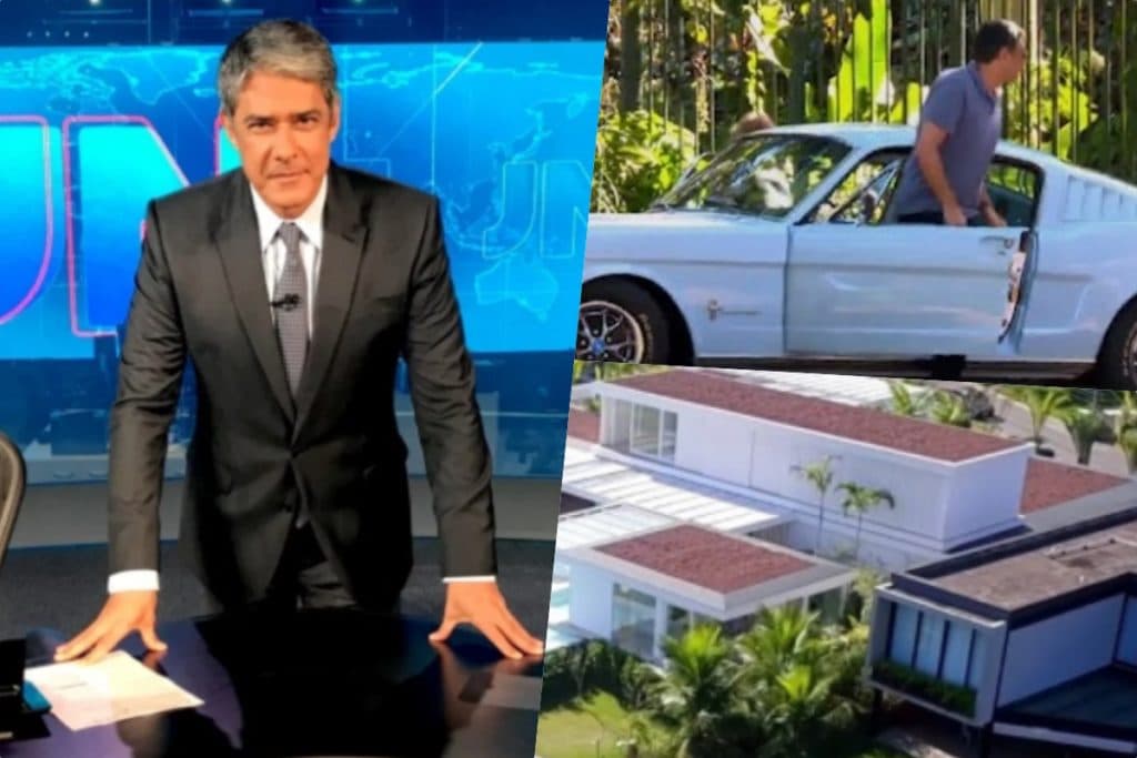 William Bonner tem 900 mil de salário, patrimônio divulgado e propriedades chocantes: veja a conta bancária dele