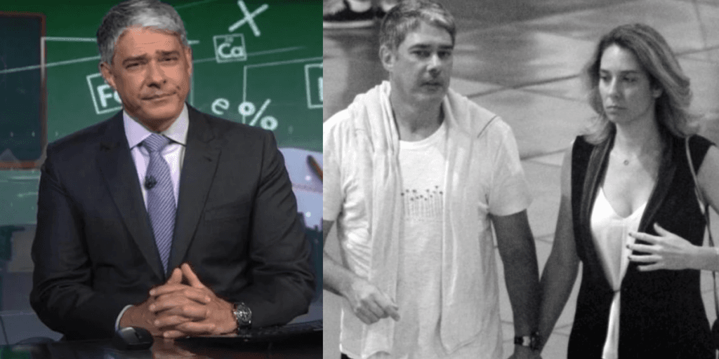 William Bonner e esposa são pegos em restaurante, relato bombástico é feito e entrega quem é o jornalista: "Foram"