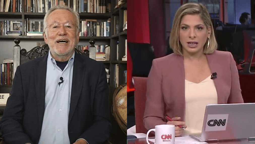 Alexandre Garcia é rebatido por apresentadora após estreia na CNN e defender cloroquina: “Não é chavão”