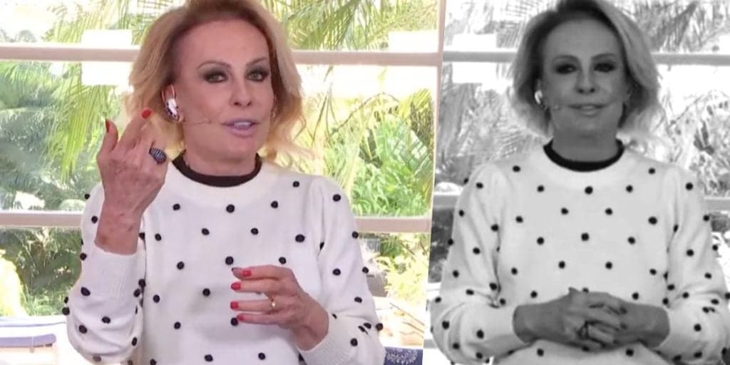 Ana Maria, com filhos rejeitando luxo e situação alarmante na Globo, chuta tudo e não se segura: "Coragem e vai"