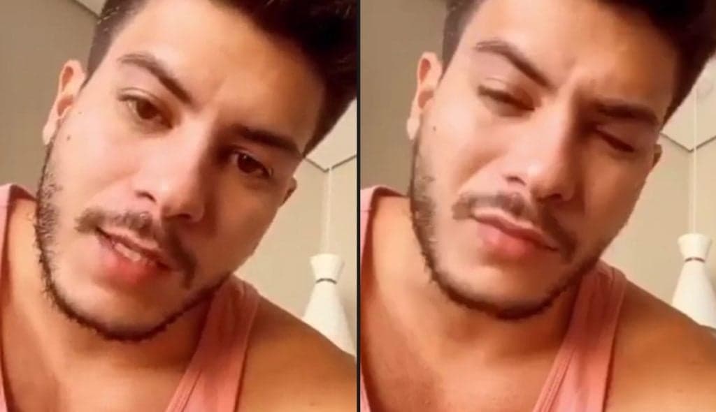 Arthur Aguiar, após acusação de prostituição, traição e escândalo, faz vídeo bomba para Mayra Cardi: "Engasgado"