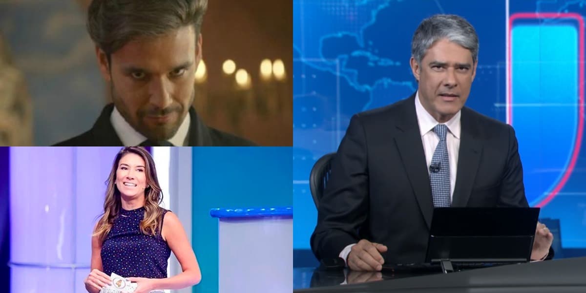 Jornal Nacional, Roda a Roda Jequiti e Apocalipse foram destaques de audiência (Foto: Reprodução/TV Globo/ SBT/Record) Jornal Nacional, Roda a Roda Jequiti e Apocalipse foram destaques de audiência (Foto: Reprodução/TV Globo/ SBT/Record)