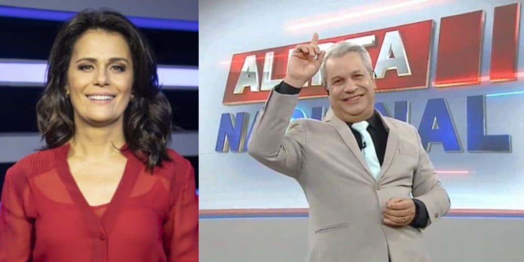 Audiência 2/7: Jornal da Record despenca sem Adriana Araújo e Sikêra Jr esfrega sucesso na concorrência