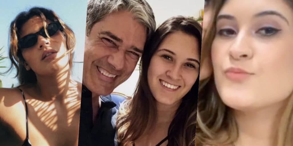 Filha de William Bonner, após declarações arrebatadoras de amor para Giulia Costa, aparece com outra: "Minha bebe"