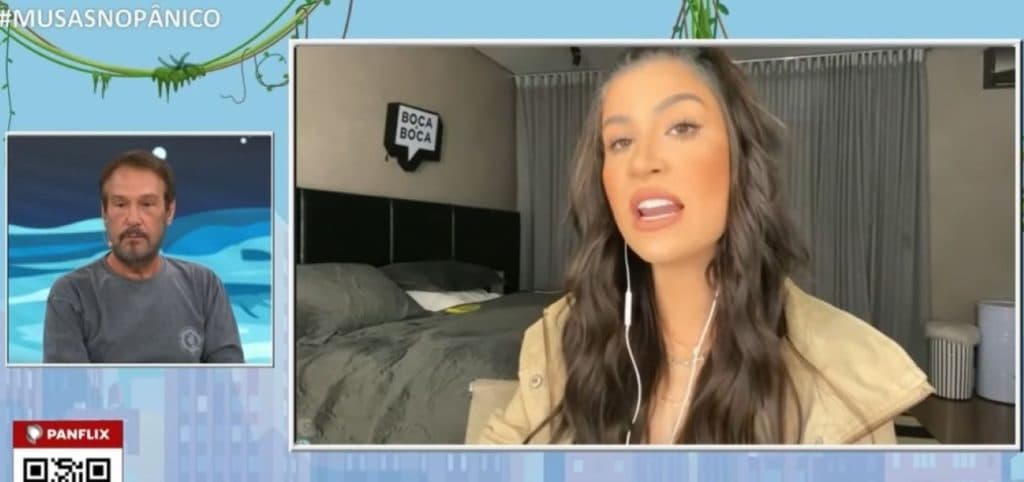 Boca Rosa sofre interrupções em entrevista no 'Pânico' e parte para cima ao vivo: "Posso falar?"
