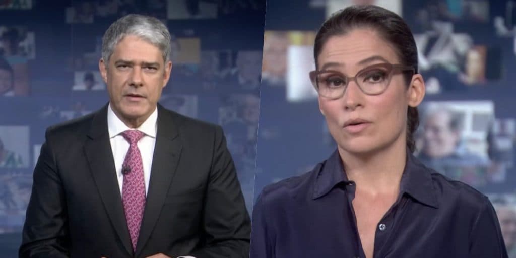 William Bonner e Renata Vasconcellos passam por vergonha ao vivo na Globo e momento histórico é decretado: "Acabou"