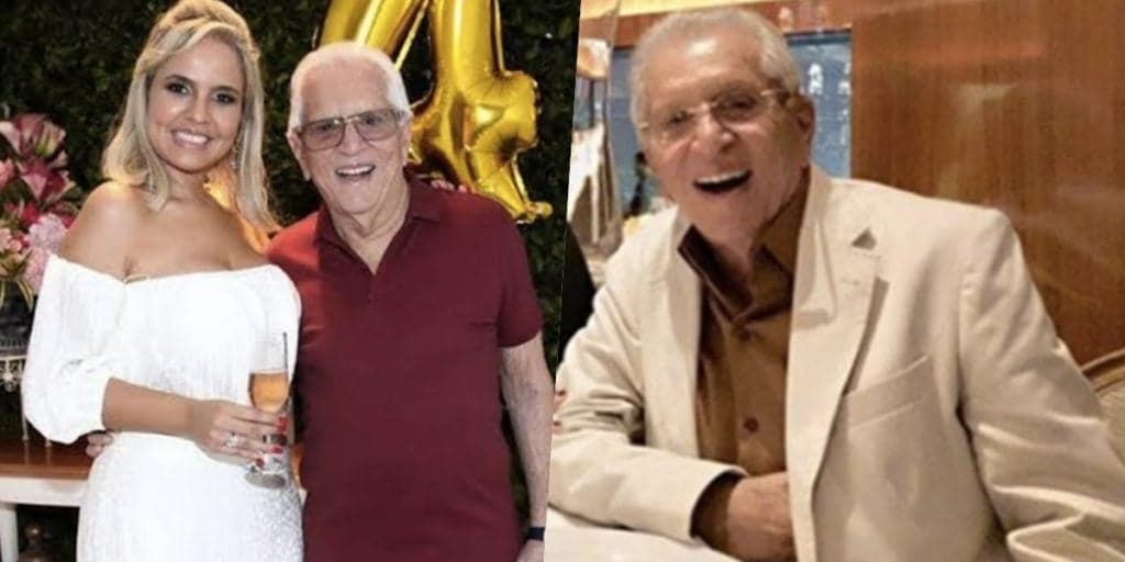 Carlos Alberto, aos 84 anos, recebe azulzinho de presente da esposa e expõe resultado: "O bem que isso aqui faz"