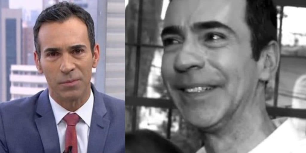 César Tralli, após choro profundo em elevador e desabafo cruel da Globo por 'perder' a família, desmorona: "Pro céu"