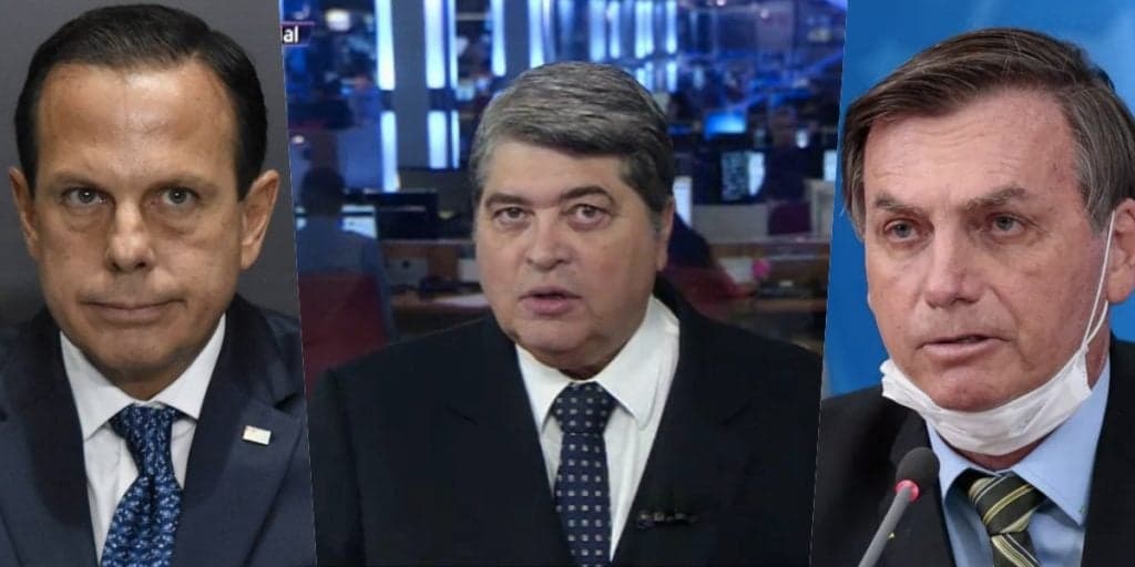 Datena, após escorraçar Bolsonaro e bate-boca com Dória, explode em polêmica e é desmascarado: "Jesus e capeta"
