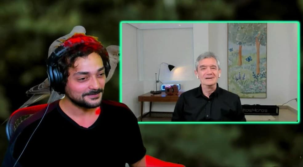 Serginho Groisman em entrevista a Eduardo Sterblitch - Foto: Reprodução