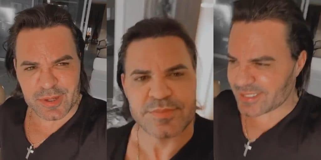 Eduardo Costa é exposto ao ridículo, se enfurece com parceiro em público e escancara pacto: "Bati na minha mãe"