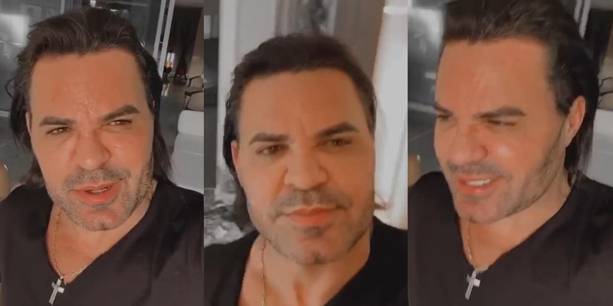 Eduardo Costa em seu stories (Foto: reprodução/Instagram) Eduardo Costa em seu stories (Foto: reprodução/Instagram)