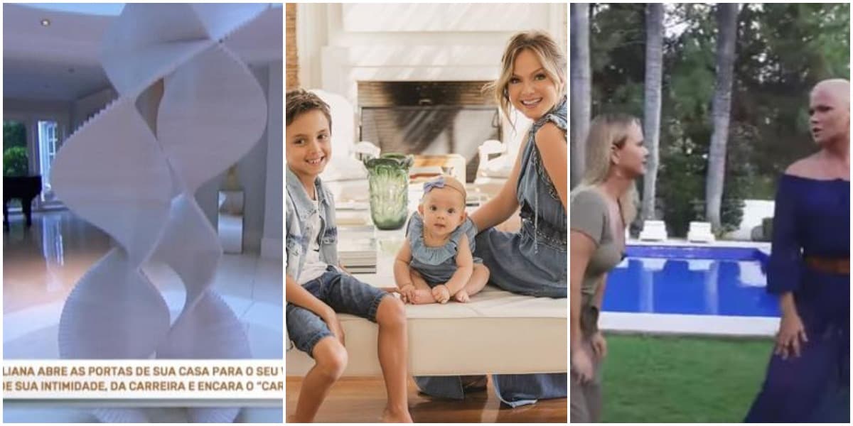 Apresentadora sbt Eliana mora em mansão em São Paulo (Reprodução)