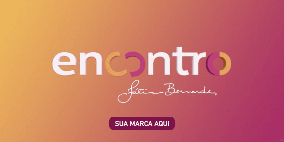 Logo do Encontro com a marca patrocinadora em possibilidade de patrocínio (Foto: Reprodução)