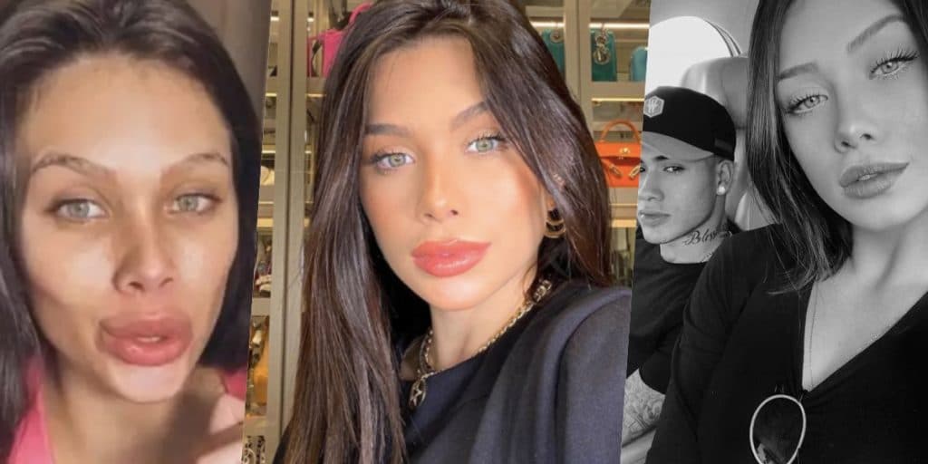 Flavia Pavanelli, ex de Kevinho, tem bomba de gravidez e é massacrada por procedimentos no rosto: "Monstro"