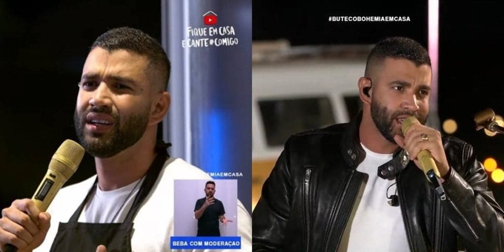 Gusttavo Lima se descontrola ao vivo, questiona se parceiro de famoso é marido ou esposa e é massacrado: "Lixão"