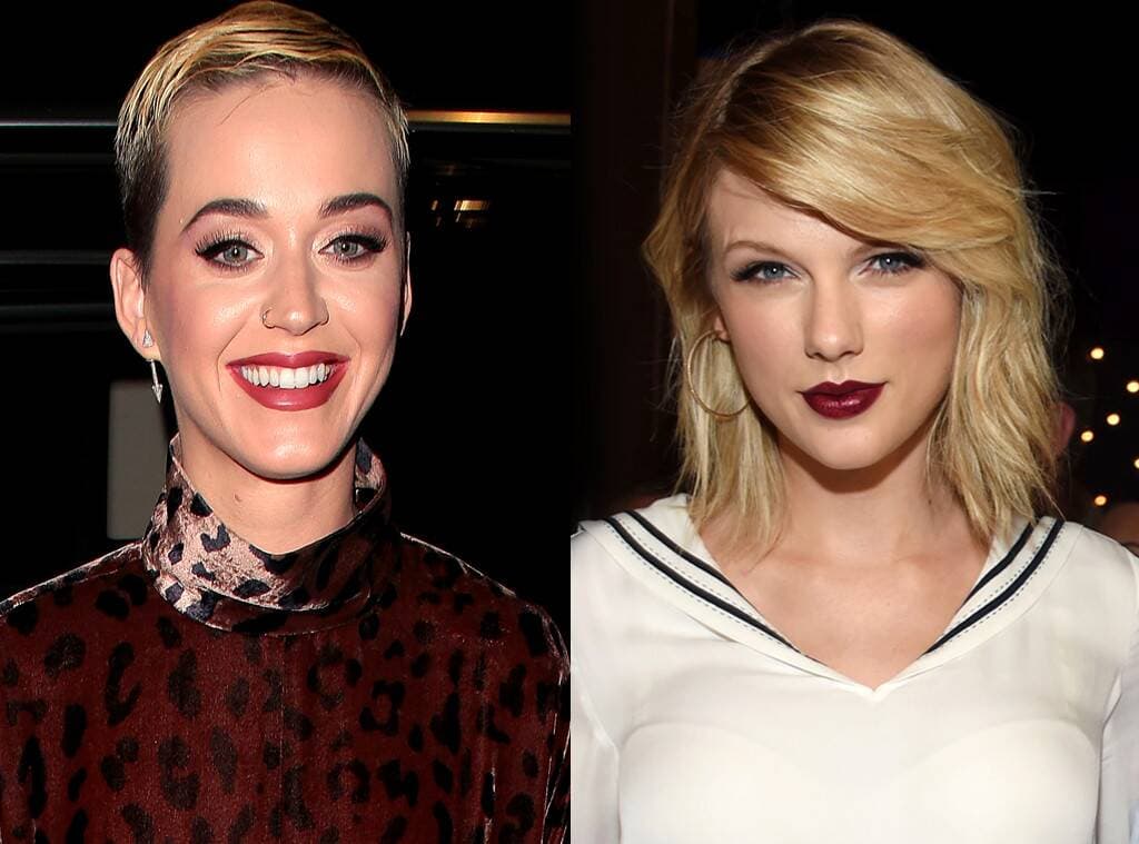 Katy Perry descobre parentesco com sua rival Taylor Swift e reação impressiona: "brigamos como primas"