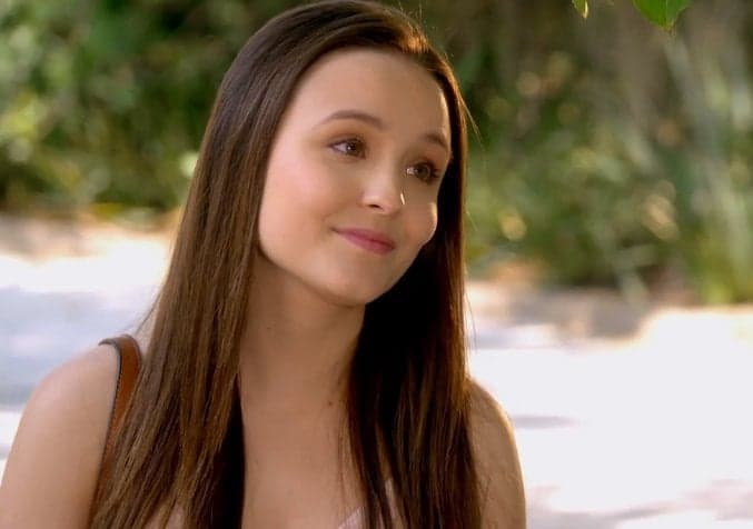 Larissa Manoela antes (Foto: Reprodução/SBT) atriz