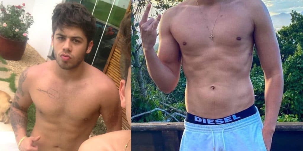 Filho de Leandro, irmão morto de Leonardo, choca com corpo e relação com Zé Felipe é confessada: "Dois safados"