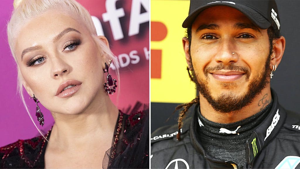 Lewis Hamilton, hexacampeão da Fórmula 1, larga as pistas, anuncia parceria com Christina Aguilera e choca: "gratidão"