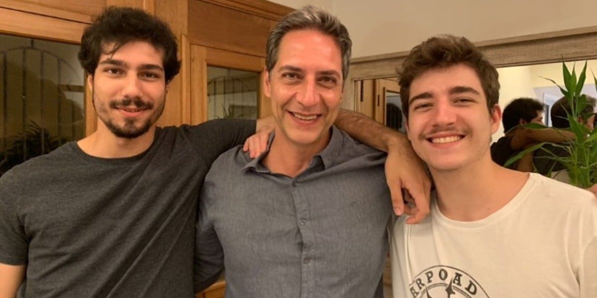 Pedro, Lacombe e Bruno (Foto: Reprodução/Instagram) Pedro, Lacombe e Bruno (Foto: Reprodução/Instagram)