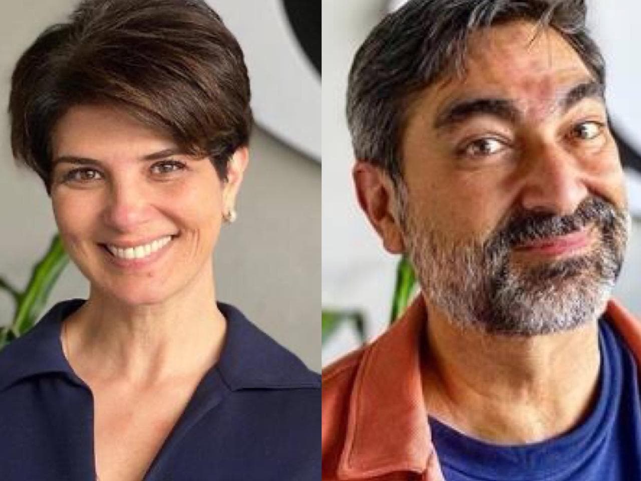Mariana Godoy e Zeca Camargo estão juntos na Band (Foto: Reprodução)