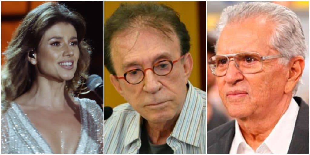 Moacyr Franco diz que Paula Fernandes o sustentou, após demissão, guerra com Carlos Alberto e tristeza: 'Nunca mais'