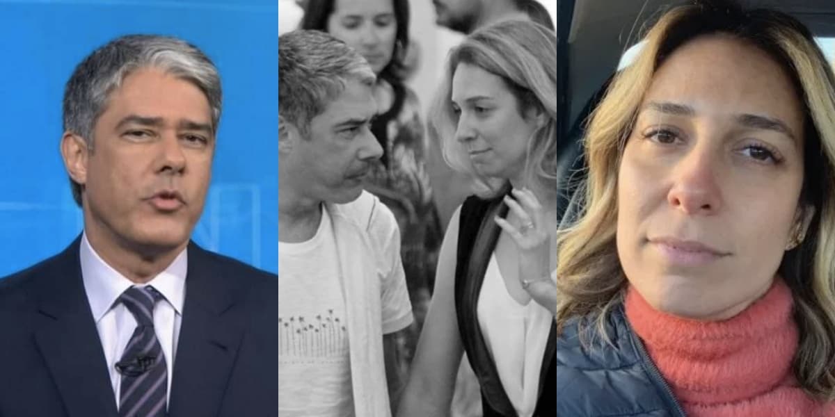 Natasha Dantas é casada com William Bonner (Foto montagem: TV Foco) Natasha Dantas é casada com William Bonner (Foto montagem: TV Foco)