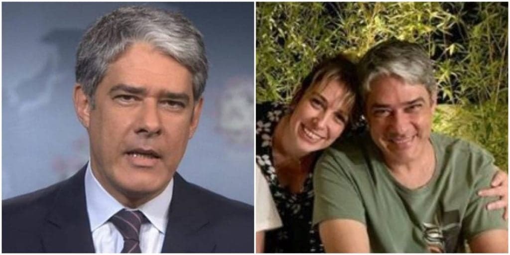 Esposa de William Bonner se pronuncia sobre vídeo íntimo sem roupa e parte para cima : "Tenta passar despercebida"